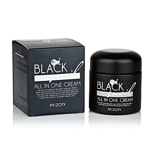 Black Snail All-In-One Cream by MIZON - 2.53 oz (75 ml) for Your Skincare Needs