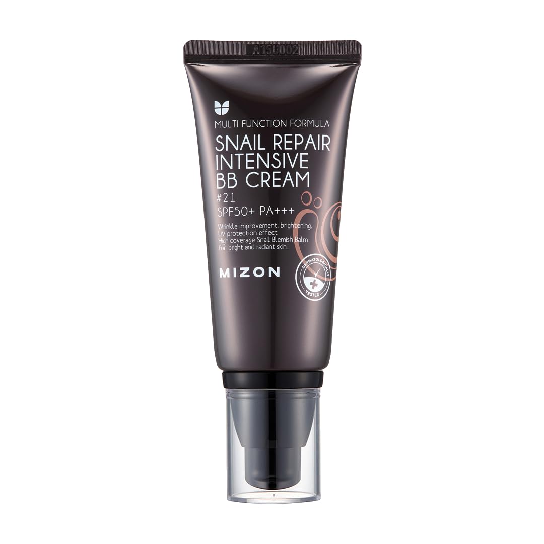 Korean BB Cream with Snail Mucin for Dewy Skin Coverage (#21)