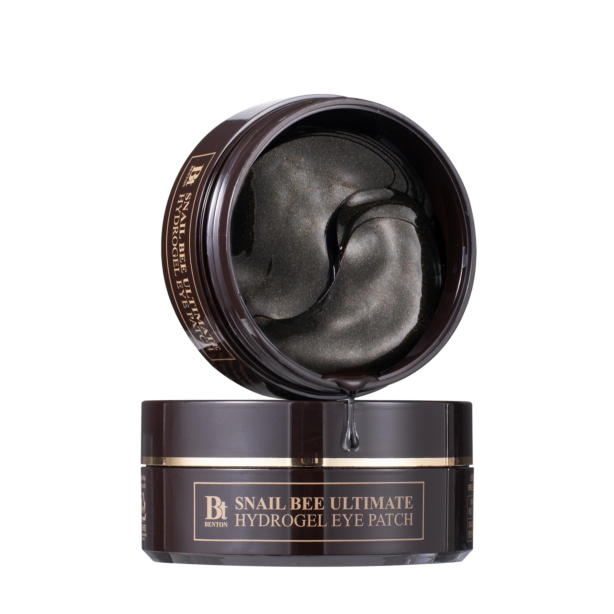 Hydrating Snail Mucin Eye Patches: Benton Ultimate Hydrogel Eye Patch (60pcs)